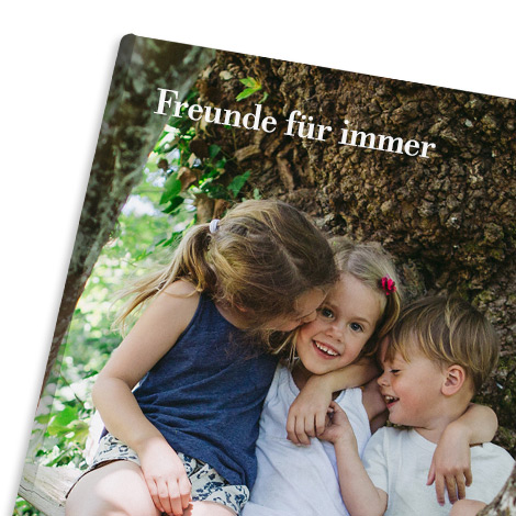 Mattes Hardcover mit Flachbindung